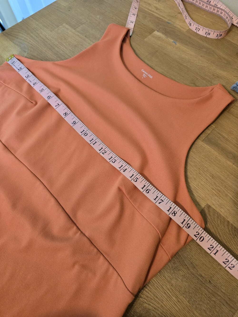 Garnet Hill Ascent Tank Dress L Vacation Resort Wear - Picture 8 of 9